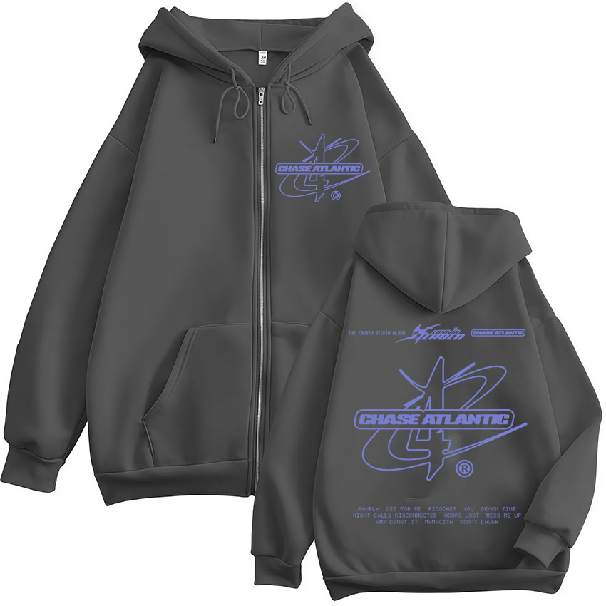 Rock Band Chase Atlantic Lost  – Mens Fashion Zip Up Hoodies Bewertung und Preis