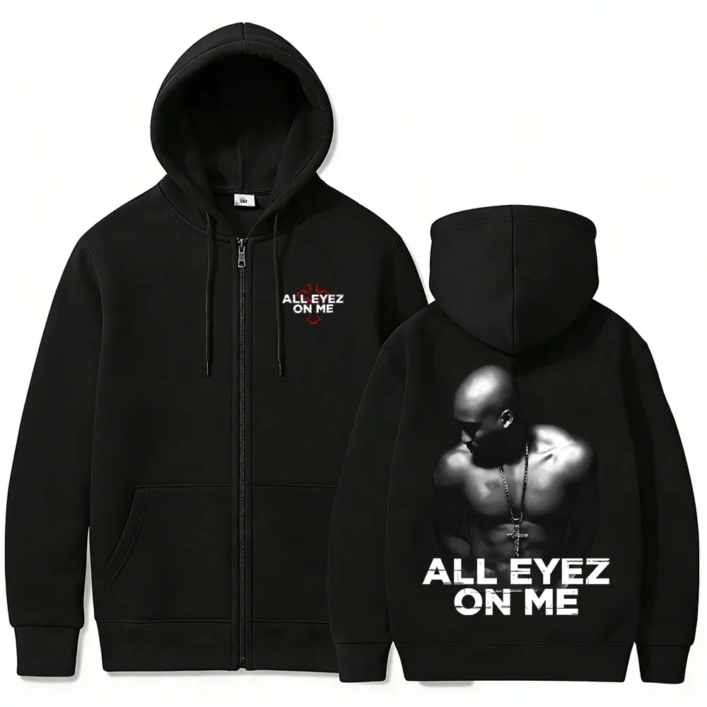 Rapper Tupac 2pac All Eyez on  – Mens Fashion Zip Up Hoodies Bewertung und Preis