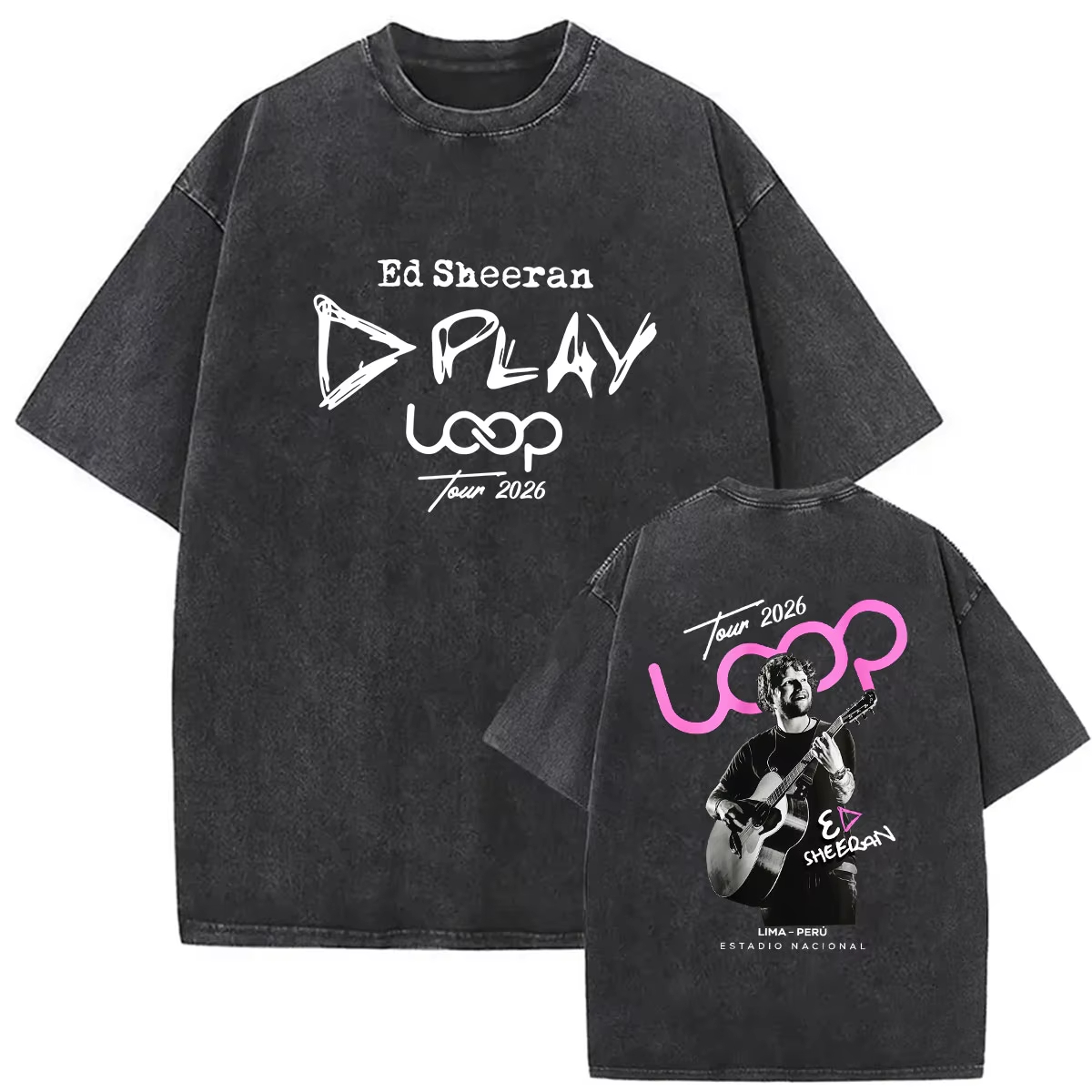 Rapper Ed Sheeran Loop Tour 20 – Poster Men Fashion Bewertung und Preis