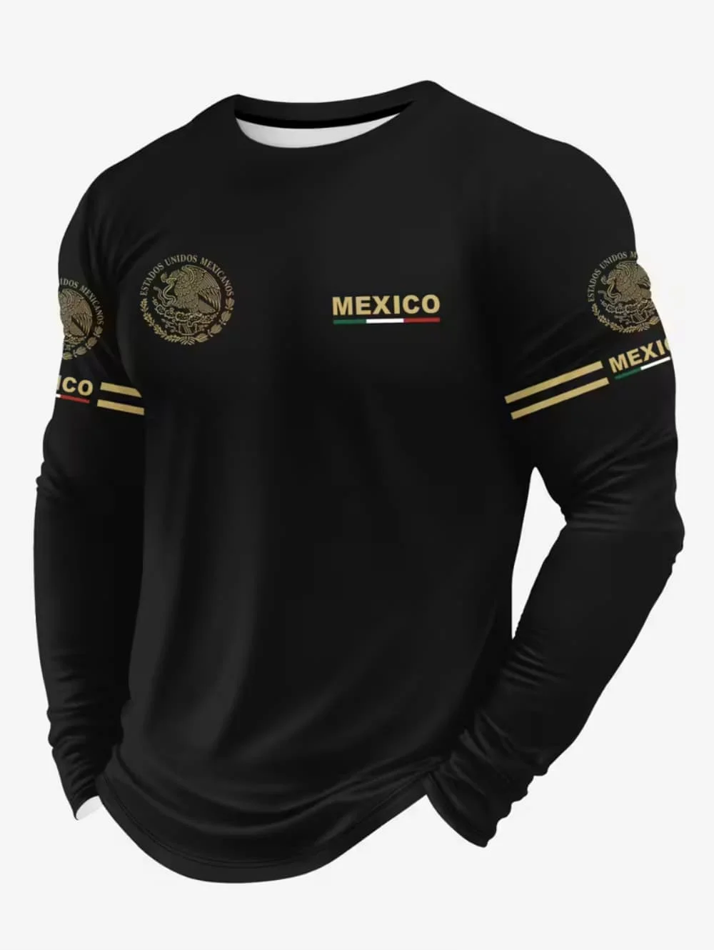 Herren-T-Shirt mit Mexiko-Adle – Mens Fashion Clothes Bewertung und Preis