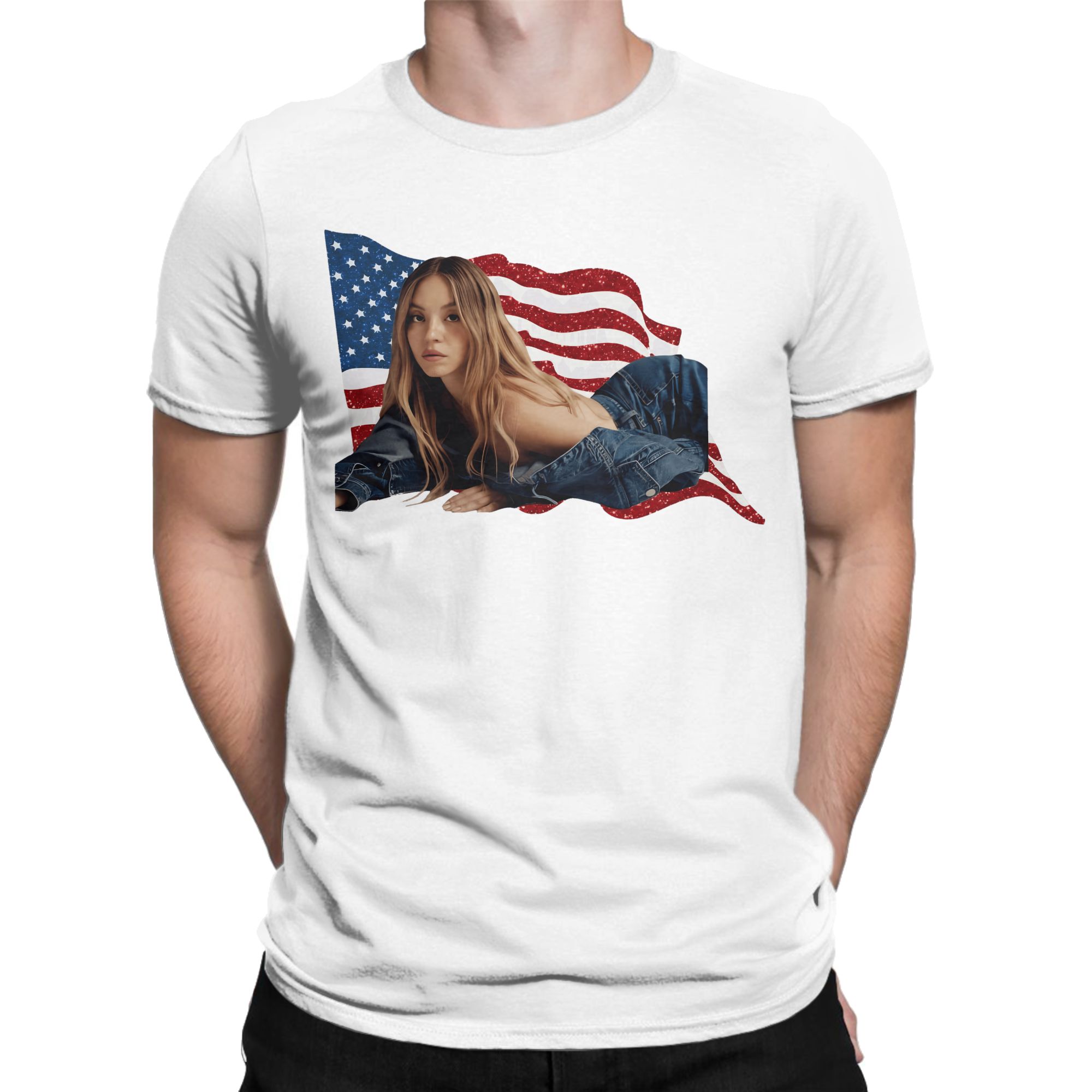 Sydney Sweeney Baumwolle T Shi – Men'S Fashion Sydney Bewertung und Preis