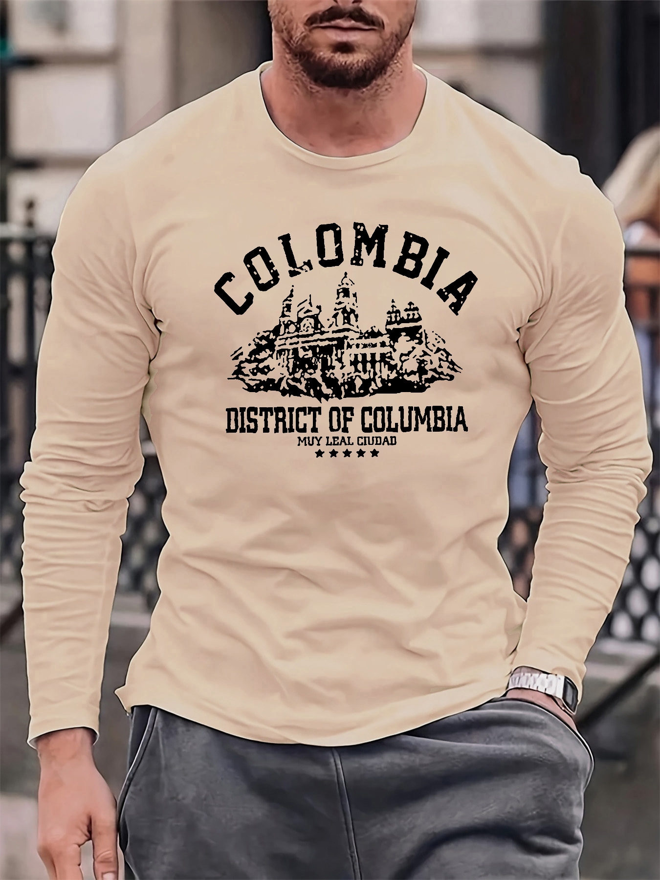 100% Baumwolle Herren Langarm- – Men'S Fashion T Shirts Bewertung und Preis